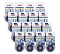 tesa 4600 Self Amalgamating Tape for Extreme Conditions, 25mm x 3m - Black - 16 Rolls