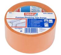 tesa 4843 Outdoor Rough Surface Masking Tape, 2 Weeks Residue Free Removal, 50 mm x 33 m