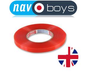 Tesa 4965 double sided transparent adhesive tape 15mm x 50m