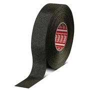 Tesa 51036 19mm*25m Flag-Resistant PET Cloth Automotive Harnesses Tape for Automotive Engine, Protect Against High Temperature, Abrasion, Chemical & Fluid, 1 Roll