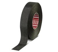 Tesa 51036 - PET Fabric Adhesive Tape for Wiring, Abrasion Protection, High Temperatures, Maximum Flexibility, Solvent-Free, Perfect for Motor Applications (19 mm x 25 m)