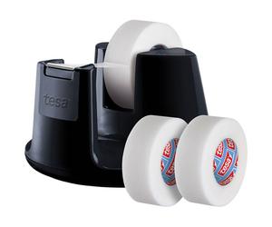tesa 53917-00000-00 Desk Tape dispenser Black non-slip includes tape