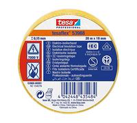 tesa 53988-00091-00 Insulation Tape 53988 Yellow (L x W) 20 m x 19 mm