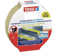 tesa Anti-Rutschband - Rutschfestes Klebeband für innen und außen - Für Treppen,