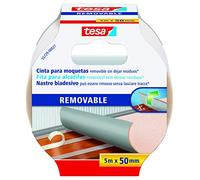 Tesa 55729-00021-00 Removable Biadhesive Tape, 5 M: 50 mm