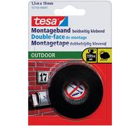 tesa UK Powerbond Outdoor, 1.5 x 19mm 1.5 x 19mm Single