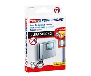 Tesa 55790-00002-00 Powerbond Ultra Strong Biadhesive Tape for Wall Plugs