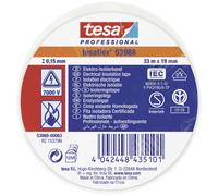 tesa Insulating Tape - Self-adhesive Insulating Tape, Heat-Resistant - for Insulating, Repairing and Bundling - 10 m - Blue