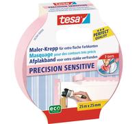 tesa® 56260 Precision Sensitive Masking Tape Rose 25mm x 25m 56260-00000-00
