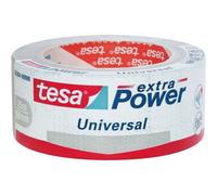 tesa® 56388 Extra Power Universal Fabric Tape - Silver - 50mm x 25m