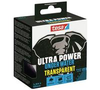 tesa Ultra Power Under Water Transparent Waterproof Adhesive Tape - Sealing Tape for Pools, Tents and Gutters with Strong Adhesive Performance for Repairs Even Under Water - 1 x Roll - 1.5 m x 50 mm