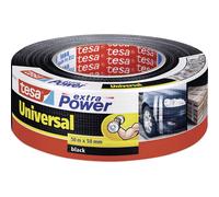 tesa 57230-00000-02 Extra Power Cloth Tape Black 50m x 19mm Weathe...