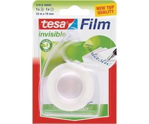 tesa® 57414 Film Matte Invisible Tape & Dispenser 19mm x 33m