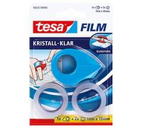 Tesa 58232-00000-02 2 Rolls Tesafilm Mini Dispenser and 2