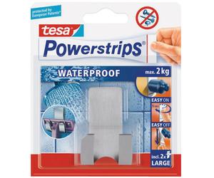 tesa® 59709 Stainless Steel Waterproof Self-Adhesive & Removable R...