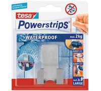 tesa® 59709 Stainless Steel Waterproof Self-Adhesive & Removable Razor Holder