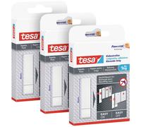 tesa Adhesive Strips 18pcs no drilling holds up to 1 kg