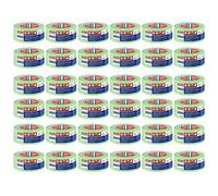 tesa All-Purpose Cleaning Tape 4621 Fabric Tape for Cleaning and Painting Work Indoor and Outdoor Use for Masking and Covering Light Green 36 x 50 m x 50 mm Pack of 36