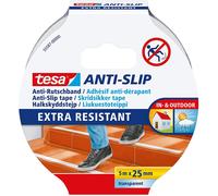 Tesa Anti Slip Tape 25mm x 5m Transparent Strong Adhesive
