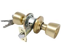 Tesa Assa Abloy 3500U0LM Knob Tulipa 3500 Inlet, Matte Brass. TESA 60/70 LM, Función 00