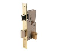 Tesa Assa Abloy 40104PHL Lock 2010/40 HL S/Bomb, Brass Iron, Entry 40 mm