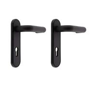 Tesa Assa Abloy ME0L972NM Monobloc Series Handle Set Matte Black with Socket to 72 mm Handle - Handle