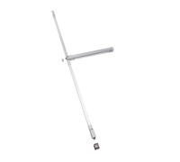 Tesa Assa Abloy TOP3S808GG Sliding Panic Device with Two/Three Central Locking Points, high and Low from The Top Range with Grey Finish BAR 3 800,C8, Puerta 800 mm