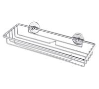 tesa Baath stick-on shower caddy, chromed steel, self-adhesive, adhesive mounting technology, 50mm x 260mm x 97mm