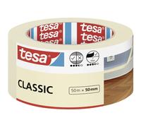 tesa classic Masking Tape white 50m x 50mm solvent-free 52807-00000-03