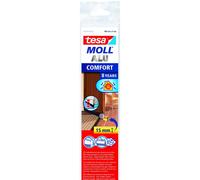 Tesa Door Seal for Uneven Floors Tesamoll Comfort Brown