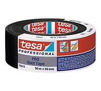 tesa Duct Tape Professional Black 50 mm (W) x 50 m (L) Polyethylene