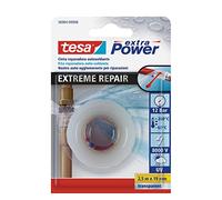 tesa extra Power Extreme Self-Fusing Silicone Repair Tape - Clear - 2.5 m