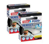 tesa Extra Power Fabric Tape (Black / 2 Packs)
