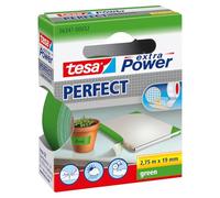 tesa extra Power Perfect Cloth Repair Tape - Green - 2.75 m x 19 mm