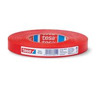 tesa extra Power Perfect Fabric Repair Tape - Red - 1 Roll - 50 m x 19 mm