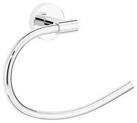 tesa EXXCELLENT Towel Ring - Hand Towel Holder - Chrome - 203 x 150 x 62 mm