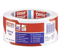 tesa Floor marker Tape red/white 33m x 50mm 1 pc