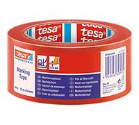 tesa Floor Marking Tape tesa Professional Red 50 mm (W) x 33 m (L) PVC (Polyvinyl Chloride) 60760