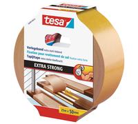 tesa Flooring Tape Extra Strong Adhesive - Double Sided Adhesive Tape for Laying
