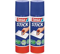tesa Glue Stick - Odourless Craft Glue Stick for Paper and Cardboard - Solvent-Free and Environmentally Friendly - 40 g (Pack of 2)
