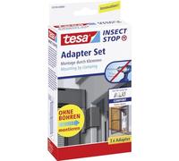 tesa Insect Stop Door Adapter ALU COMFORT - For Mounting the tesa Insect Stop ALU COMFORT Screens - Without Drilling - for 13 to 20 mm Window Frames - Anthracite