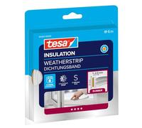 tesa® 05463 Classic E-Profile Rubber Sealing Insulation White 9mm x 6m