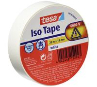 tesa Iso Tape Isolierband weiB 19,0 mm x 20,0 m 1 NEW