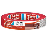 tesa Masking Tape Excellent - Indoor Precision - Red - 50 m x 19 mm