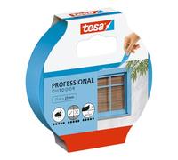 tesa Masking Tape Outdoor - Precision - UV-Resistant - Blue - 25 m x 25 mm