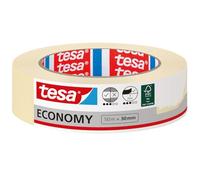 tesa Masking Tape Universal EcoLogo - Painters Tape, 4 Days Residue-Free Removal, Without Solvent - Narrow, 50 m x 30 mm