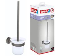 tesa MOON GREY Toilet Brush Set - WC Brush - 112 x 379 x 145 mm