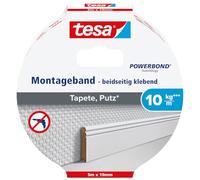 tesa 77743-00000-00 Powerbond Tape 5m x 19mm for wallpaper Plaster
