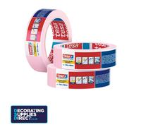 tesa Pink 4333 Precision Sensitive Masking Tape Low Tack 14 Days 25 / 38 / 50mm
