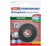 tesa Powerbond Foam Double Sided Mounting Tape for Outdoors Use 1.5 m x 19 mm
